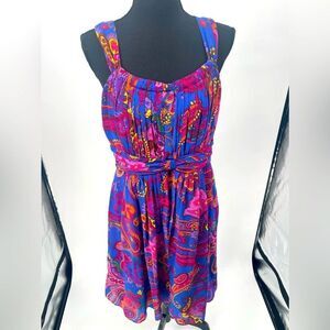 Jones, New York multicolored dress size 10 new with tags